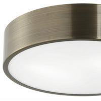 Lampada a Soffitto Dante, Argento, Metallo, 8x36x36 cm, EPIKASA