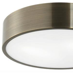 Lampada a Soffitto Dante, Argento, Metallo, 8x36x36 cm, EPIKASA