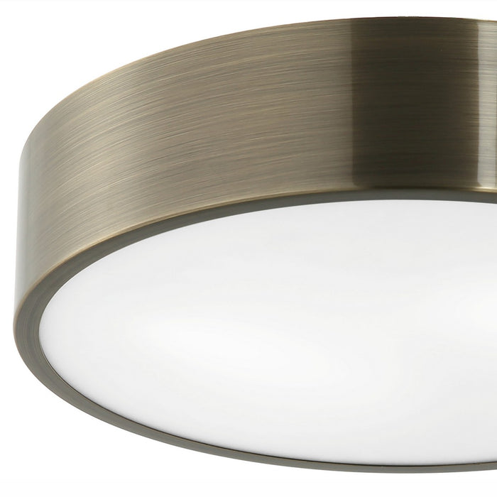 Lampada a Soffitto Dante, Argento, Metallo, 8x36x36 cm, EPIKASA