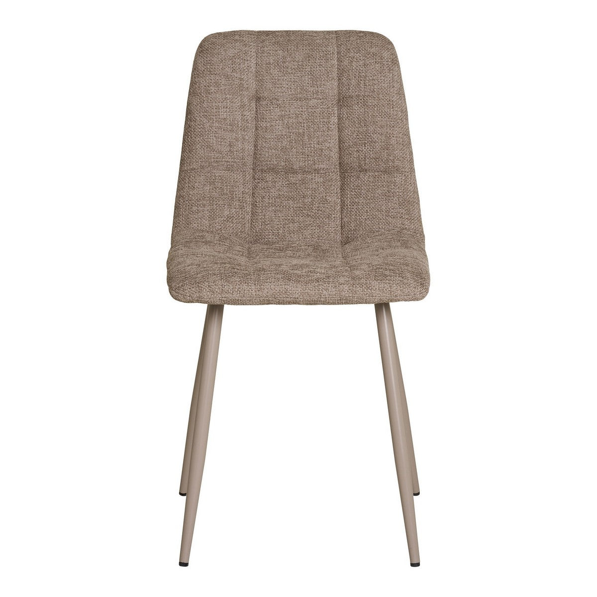 Set di 2 Sedie Middelfart, Grigio, Poliestere, 44x55x86 cm, Seven Design