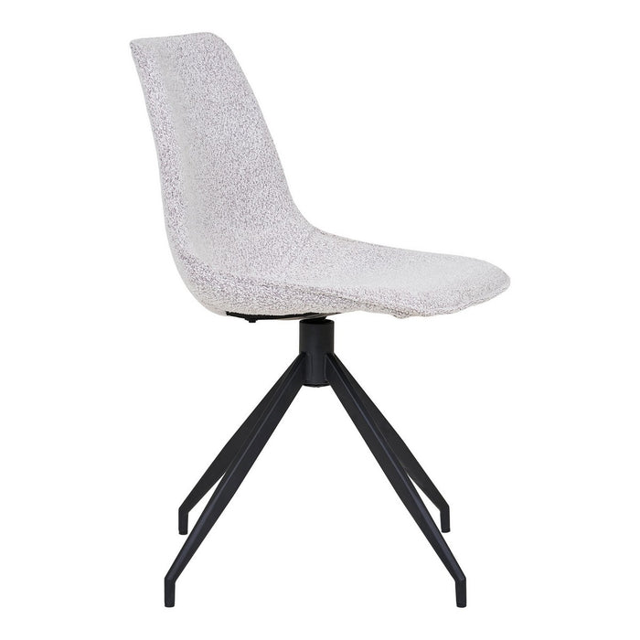 Set di 2 Sedie Monaco, Bianco, Schiuma, 48x54x86 cm, Seven Design