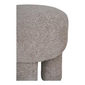Pouf Perth, Grigio, Poliestere, 43x43x43 cm, Seven Design