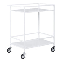 Carrello Vita, Bianco, Metallo, 40x68x79 cm, Seven Design