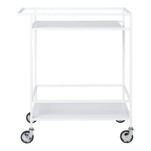 Carrello Vita, Bianco, Metallo, 40x68x79 cm, Seven Design