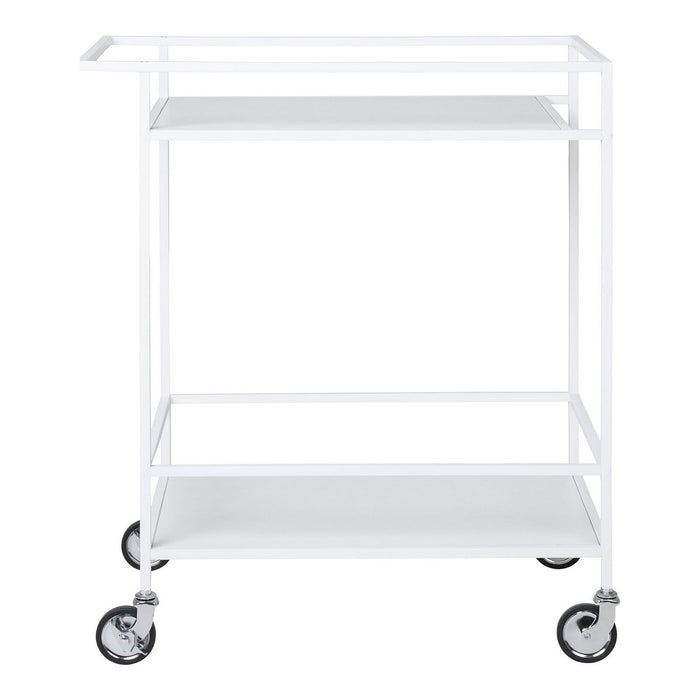 Carrello Vita, Bianco, Metallo, 40x68x79 cm, Seven Design