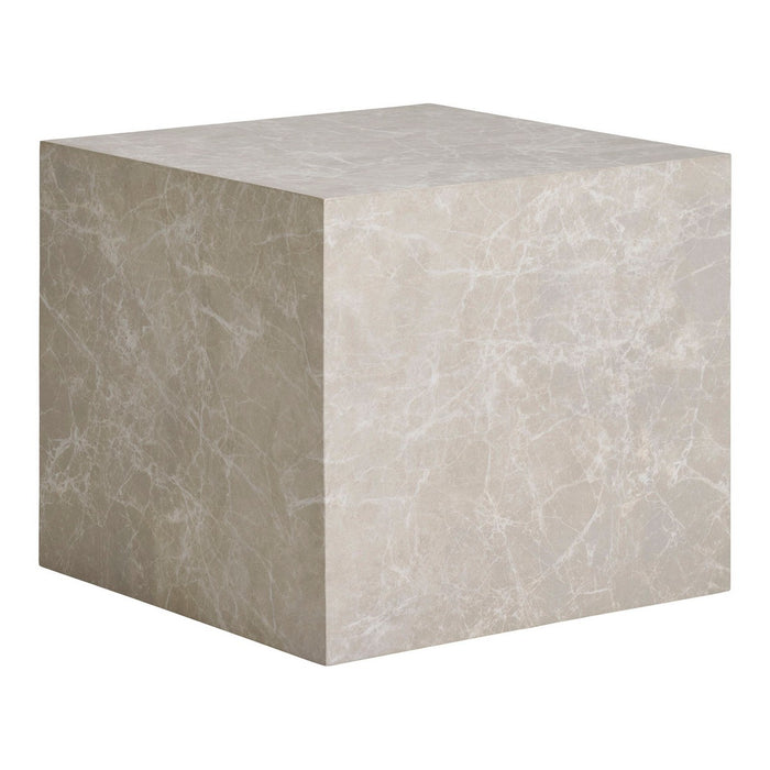 Tavolino Prague, Grigio, MDF, 50x50x40 cm, Seven Design