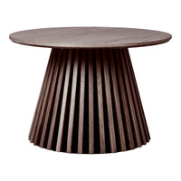 Tavolino Osaka 3, Marrone, MDF, 70x70x45 cm, Seven Design