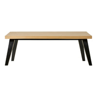 Tavolino Amora, Marrone, MDF, 60x120x42 cm, Seven Design