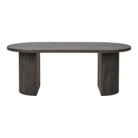 Tavolino Boavista 2, Marrone, MDF, 60x120x45 cm, Seven Design