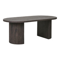 Tavolino Boavista 2, Marrone, MDF, 60x120x45 cm, Seven Design