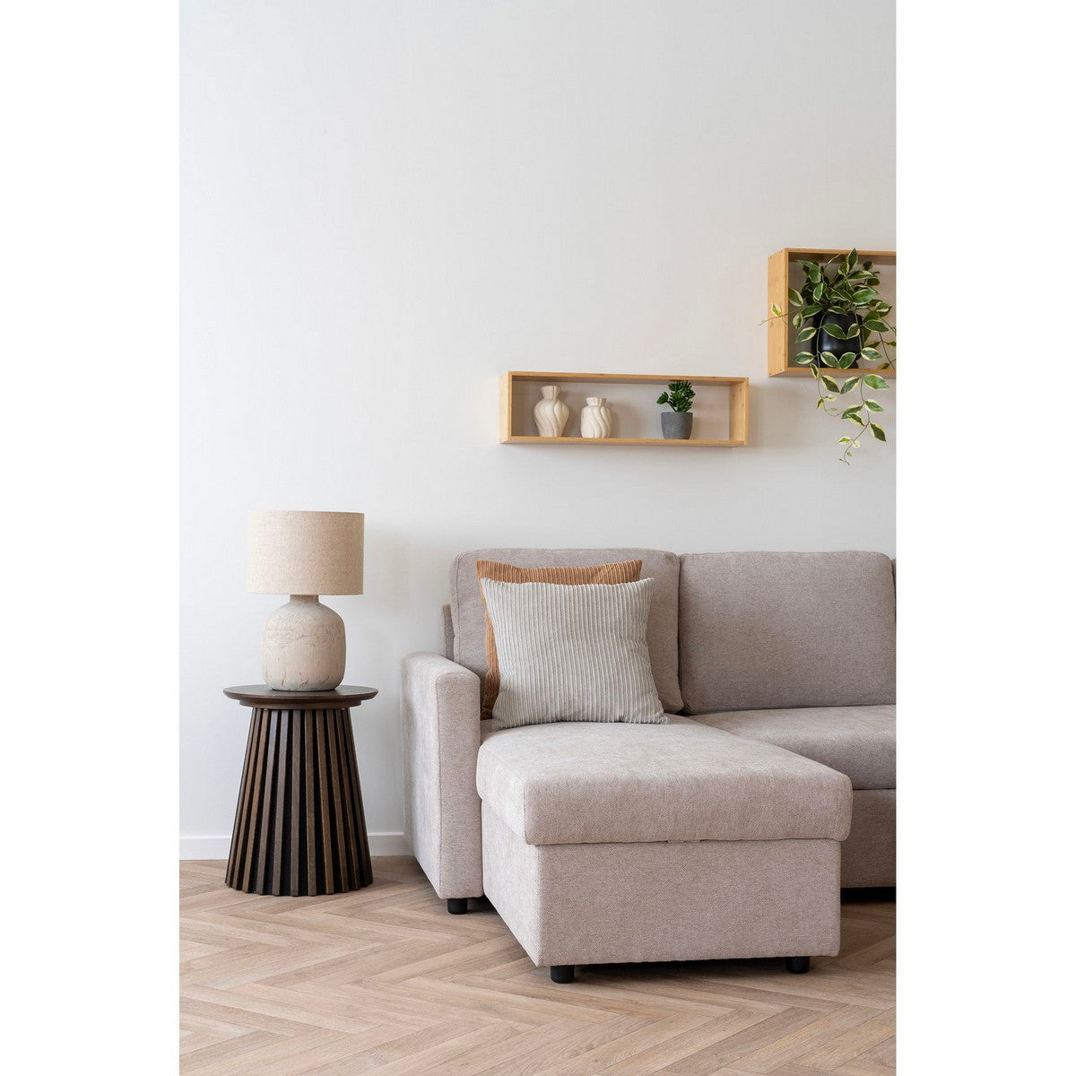 Cuscino Decorativo Kobe, Beige, Poliestere, 1x45x45 cm, Seven Design