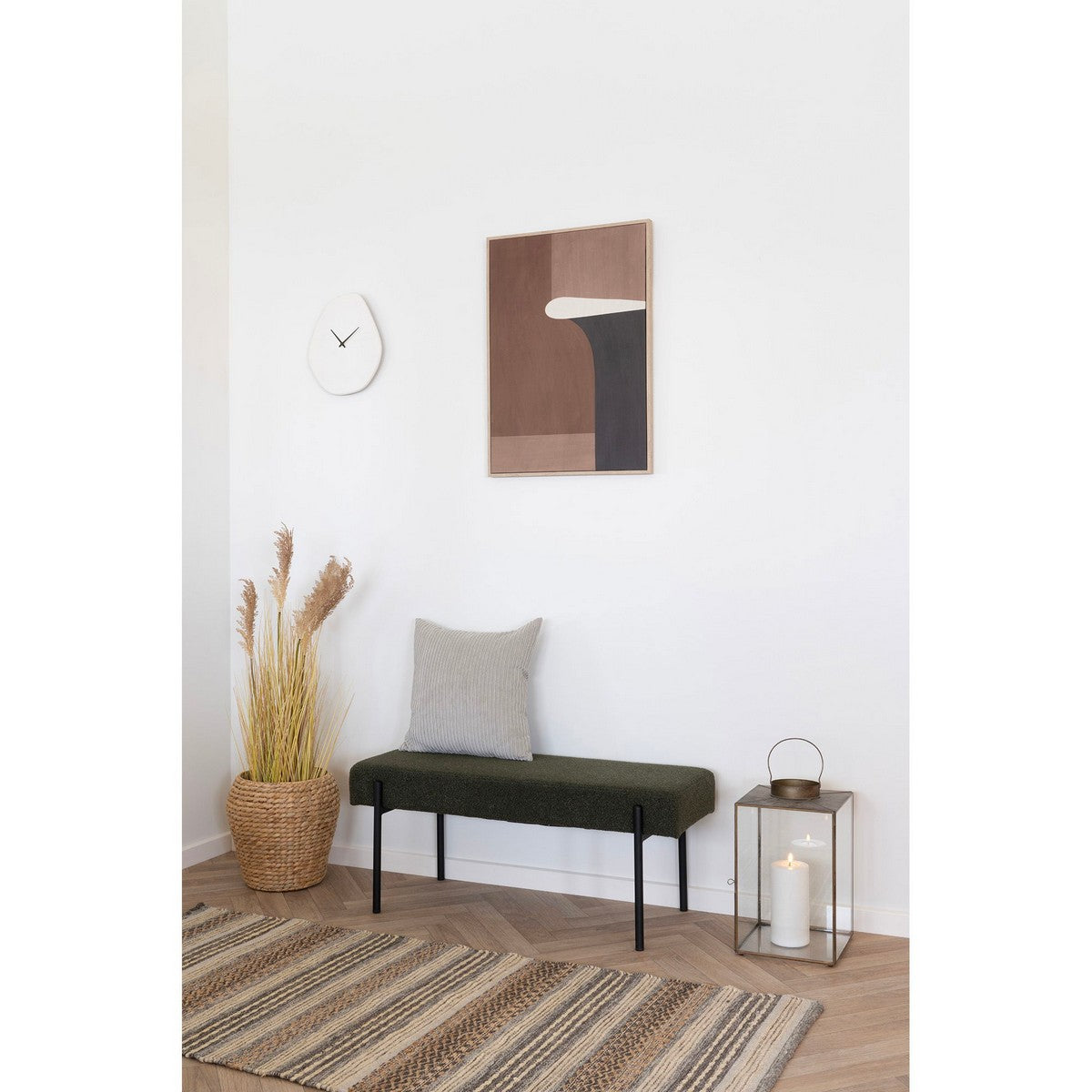 Cuscino Decorativo Kobe, Beige, Poliestere, 1x45x45 cm, Seven Design