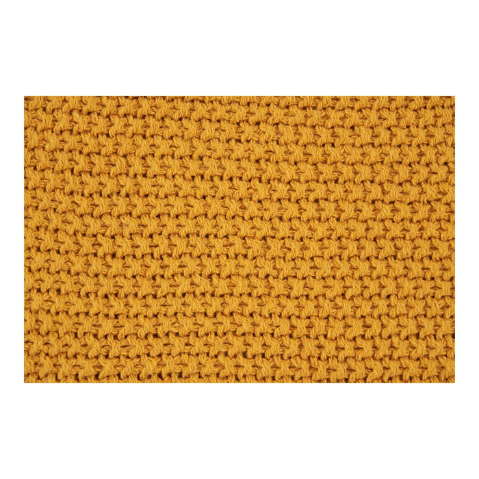 Cuscino Decorativo Santos, Arancione, Cotone Reciclato, 1x45x45 cm, Seven Design