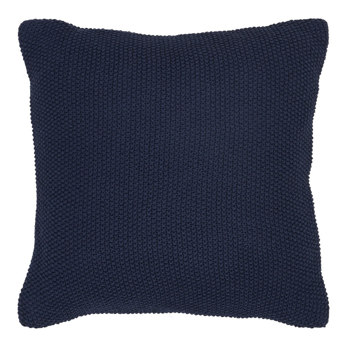 Cuscino Decorativo Santos, Blu, Cotone Reciclato, 1x45x45 cm, Seven Design