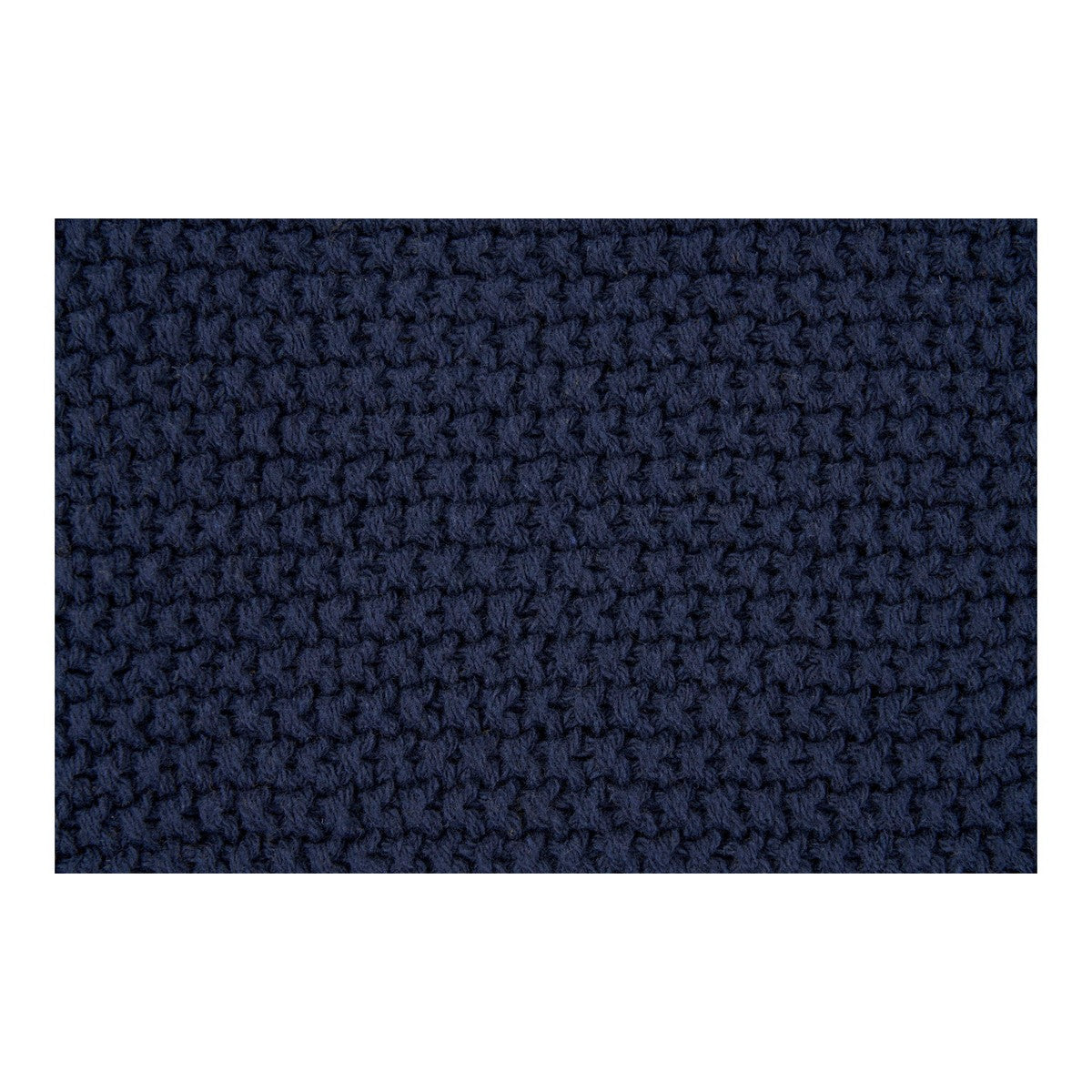 Cuscino Decorativo Santos, Blu, Cotone Reciclato, 1x45x45 cm, Seven Design