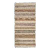 Tappeto Rettangolare Morena, Marrone, Juta, 80x180x1 cm, Seven Design