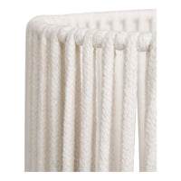 Set di 2 Cesti Portaoggetti Arese, Bianco, Cotone, 25,5x38x18 cm, Seven Design