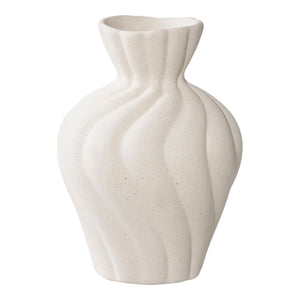 Vaso Decorativo Varese, Bianco, Ceramica, 11x10,5x15 cm, Seven Design