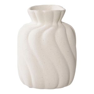 Vaso Decorativo Varese, Bianco, Ceramica, 11x10,5x15 cm, Seven Design