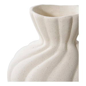 Vaso Decorativo Varese, Bianco, Ceramica, 11x10,5x15 cm, Seven Design