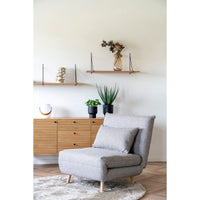 Vaso Decorativo Mikonos, Beige, Vetro, 15x15x31 cm, Seven Design