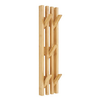 Appendiabiti da Parete Ember, Marrone, Bamboo, 14x9,5x60 cm, Seven Design