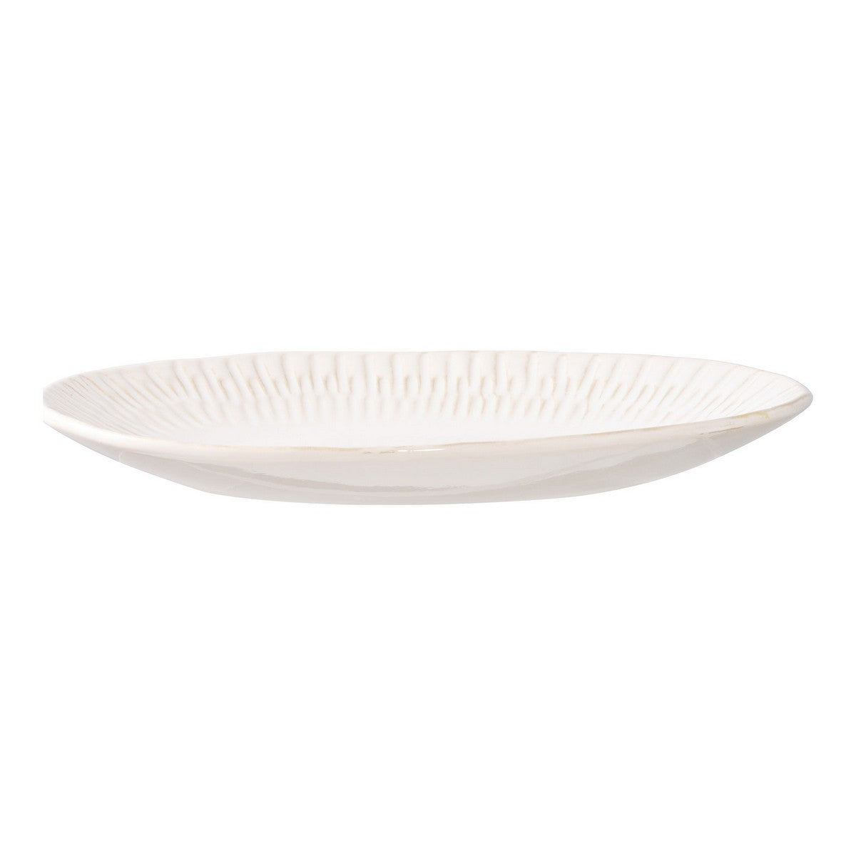 Vassoio Brenda, Bianco, Ceramica, 20,3x30,5x3,8 cm, Seven Design