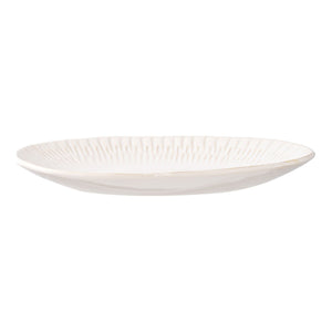Vassoio Brenda, Bianco, Ceramica, 20,3x30,5x3,8 cm, Seven Design