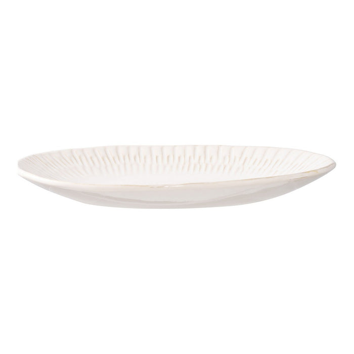 Vassoio Brenda, Bianco, Ceramica, 20,3x30,5x3,8 cm, Seven Design