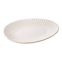 Vassoio Brenda, Bianco, Ceramica, 20,3x30,5x3,8 cm, Seven Design