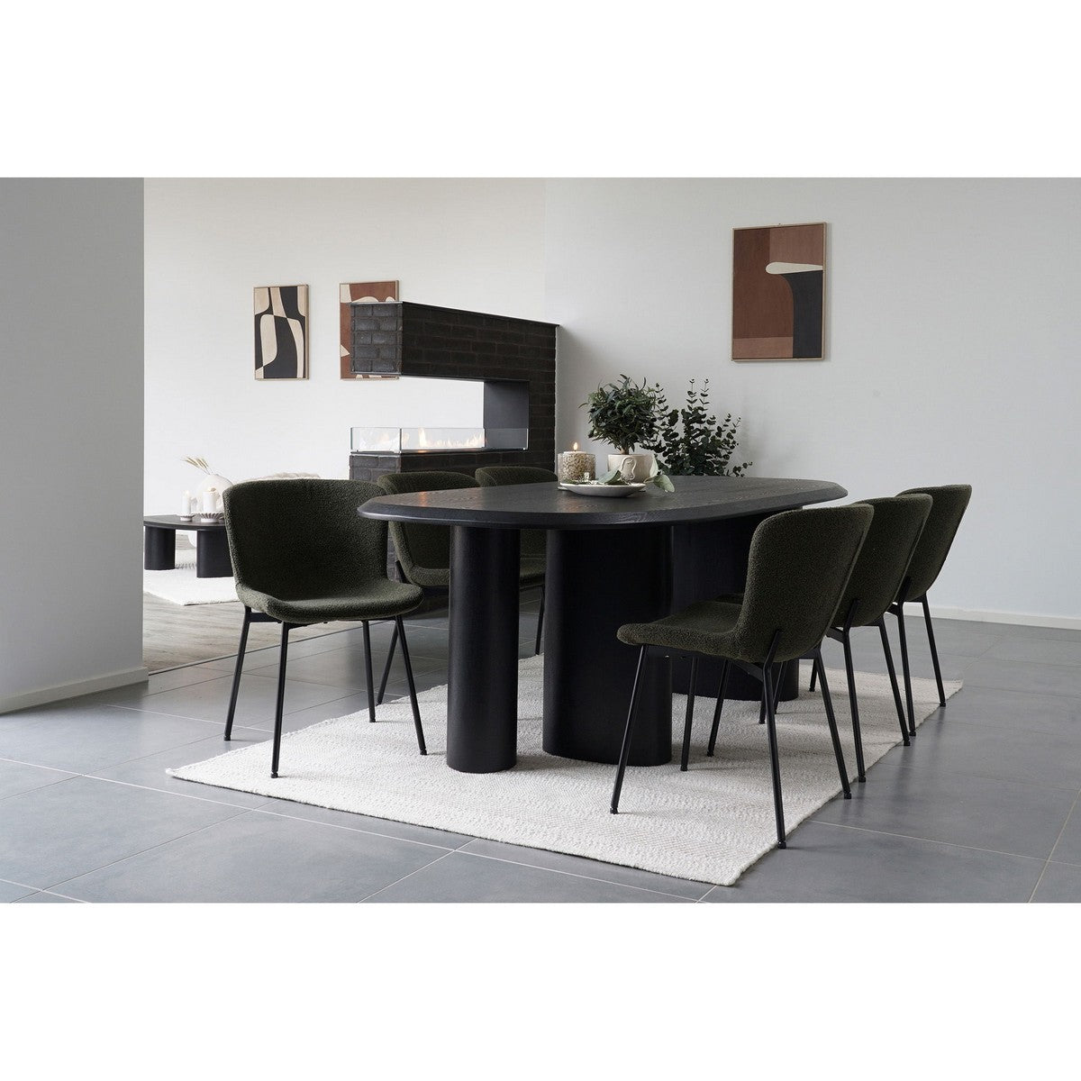 Portacandela Leo, Beige, Vetro, 12x12x11,5 cm, Seven Design