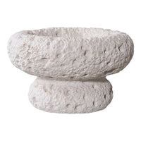 Portacandela Aurora, Grigio, Cemento, 11,8x11,8x7,2 cm, Seven Design