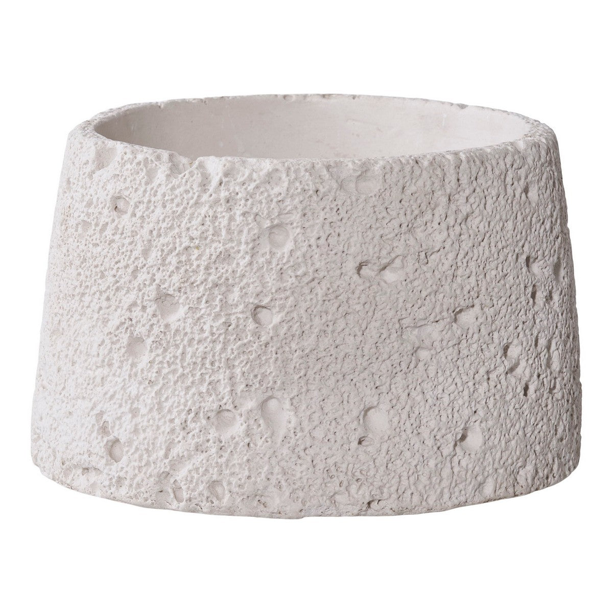 Portacandela Aurora, Grigio, Cemento, 11,8x11,8x7,2 cm, Seven Design