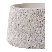 Portacandela Aurora, Grigio, Cemento, 11,8x11,8x7,2 cm, Seven Design