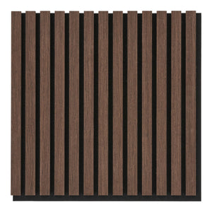 Pannello Acustico Moody 1, Marrone, MDF, 52x2,2x52 cm, Seven Design