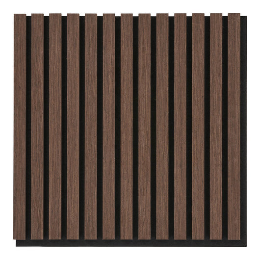 Pannello Acustico Moody 1, Marrone, MDF, 52x2,2x52 cm, Seven Design