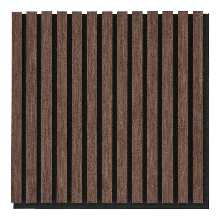 Pannello Acustico Moody 1, Marrone, MDF, 52x2,2x52 cm, Seven Design