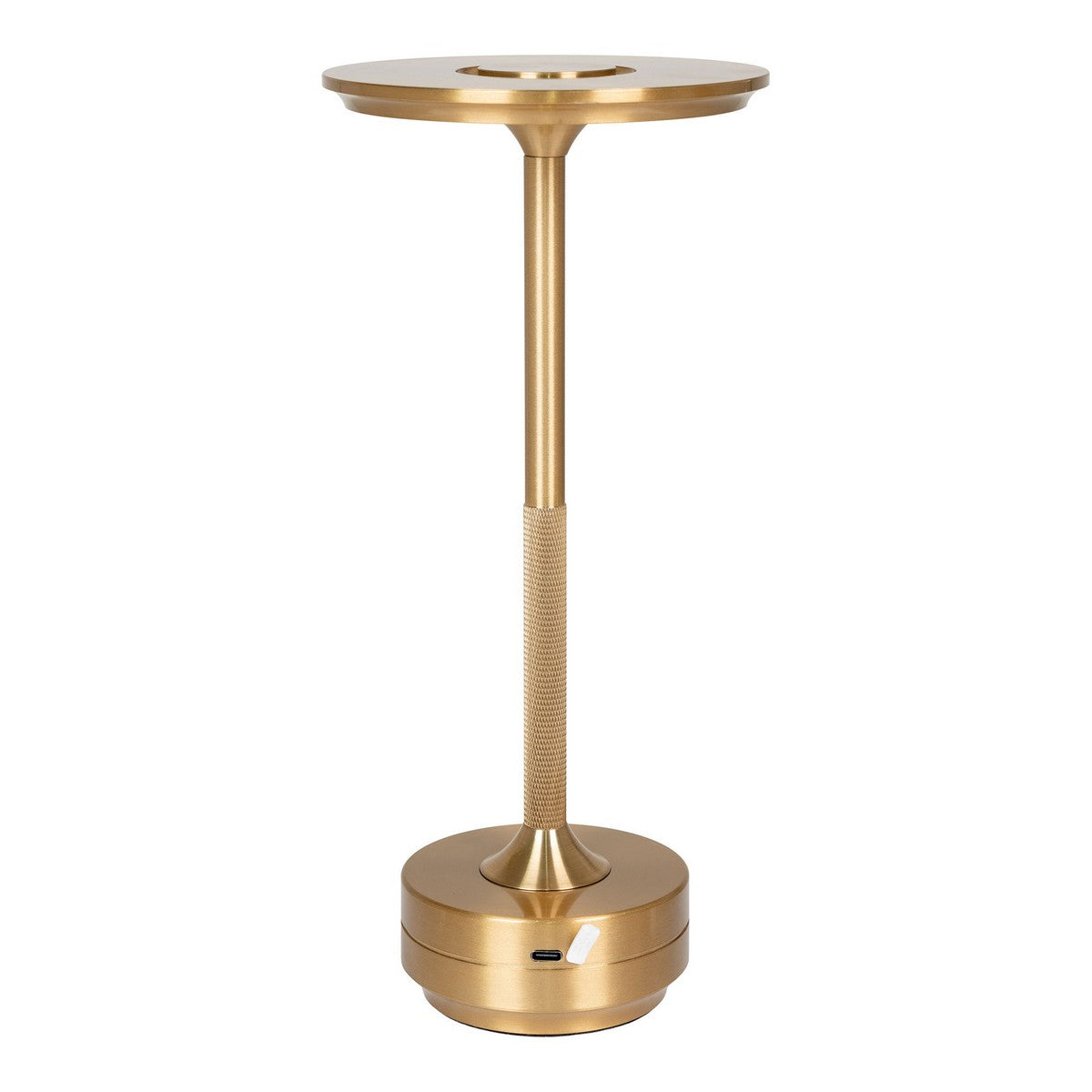 Lampada da Tavolo Lyneham, Ottone, Alluminio, 13x13x28,5 cm, Seven Design