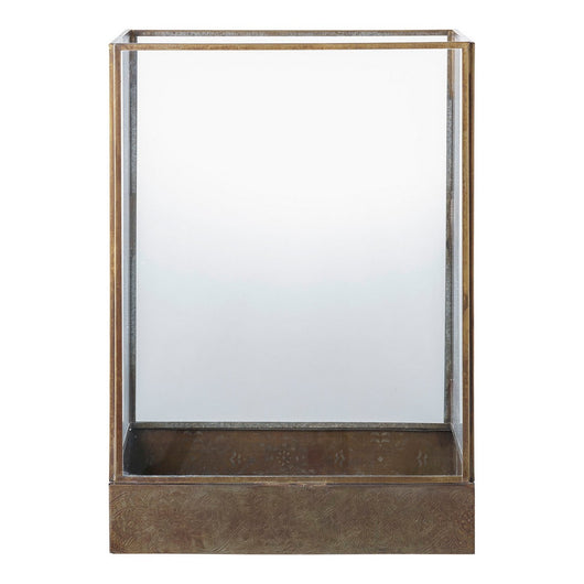 Lanterna Manali, Ottone, Vetro, 15x25x36,5 cm, Seven Design