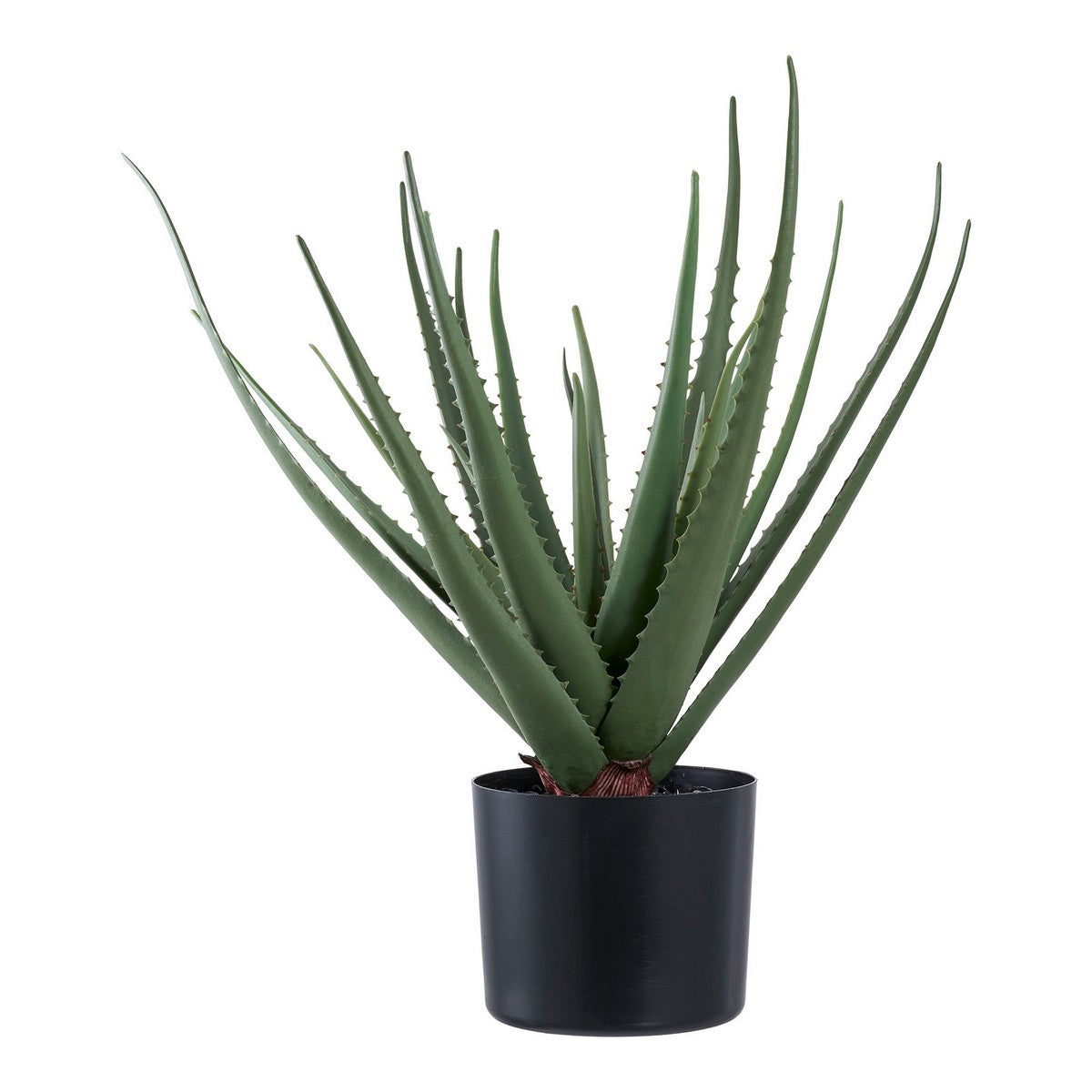Pianta Artificiale Aloe, Verde, Plastica PE, 30,5x30,5x51 cm, Seven Design