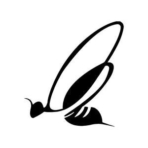 Decorazione in Metallo Volo 1, Nero, Metallo, 33x0,15x35 cm, DESIGN MANIA