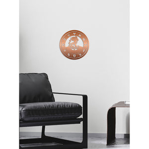 Decorazione in Metallo Oroscopo Acquario 1, Rame, Metallo, 50x0,15x50 cm, DESIGN MANIA