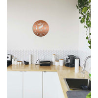 Decorazione in Metallo Oroscopo Pesci 1, Rame, Metallo, 50x0,15x50 cm, DESIGN MANIA