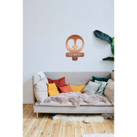 Decorazione in Metallo Oroscopo Gemelli 4, Rame, Metallo, 36x0,15x50 cm, DESIGN MANIA