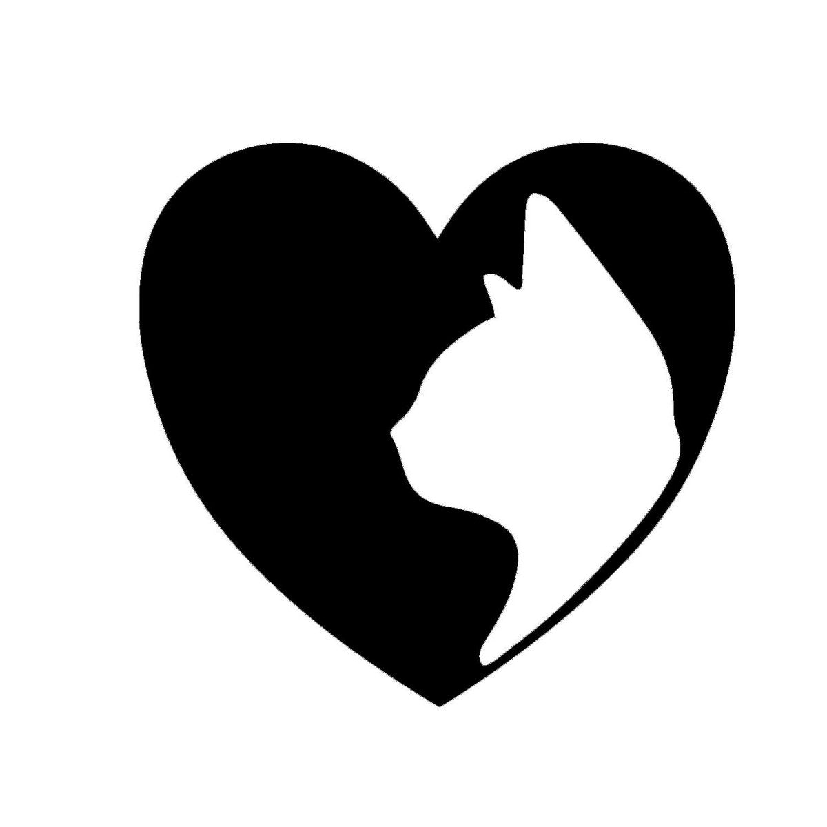 Decorazione in Metallo Gatto 165, Nero, Metallo, 40x0,15x38 cm, DESIGN MANIA