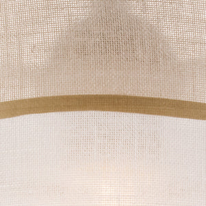 Lampada a Soffitto Andrea, Bianco, Legno, 25x16x16 cm, Seven Design