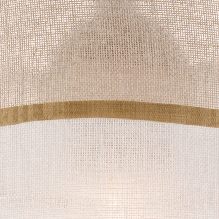 Lampada a Soffitto Andrea, Bianco, Legno, 25x16x16 cm, Seven Design