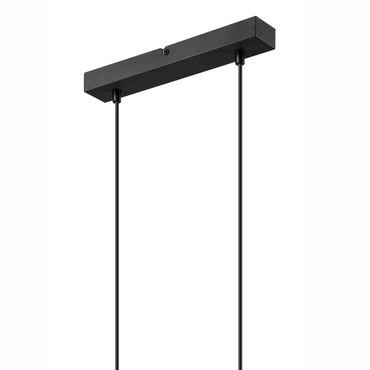 Lampada a Sospensione Franco, Nero, Metallo, 99x32x8 cm, Seven Design