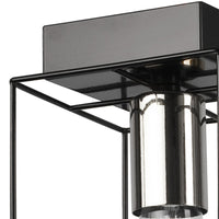 Lampada a Soffitto Mika 8, Nero, Metallo, 17x32x13 cm, Seven Design