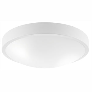 Lampada a Soffitto Jonas, Bianco, Metallo, 8x36x36 cm, Seven Design